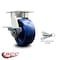 Service Caster 5 Inch Kingpinless Solid Poly Wheel Swivel Caster with Brake and Swivel Lock SCC SCC-KP30S520-SPUR-SLB-BSL - alternate 6
